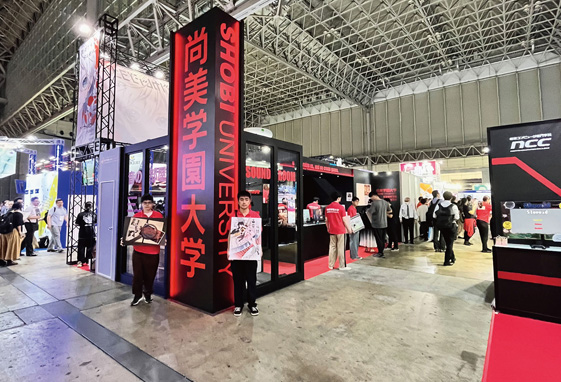 アジア最大のゲーム系イベントの「東京ゲームショウ」にブースを出展