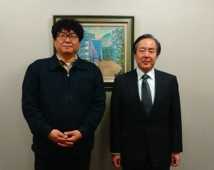 院長と学長