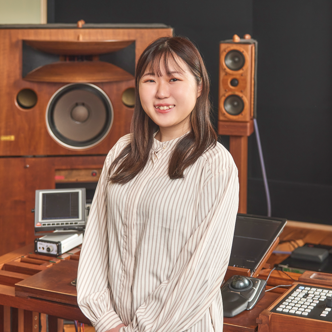 卒業生インタビュー　マスタリングアシスタントエンジニア　森田 花椰さん