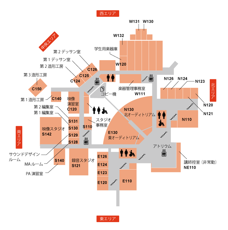 教室棟1階
