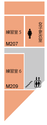 舞台表現棟2階